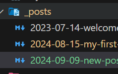jekyll new blog cmd